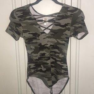 NWOT Camo Bodysuit 🛍